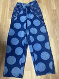 S vivienne Westwood VINTAGE Orb Polkadot Denim Pants Jeans 80s 90s