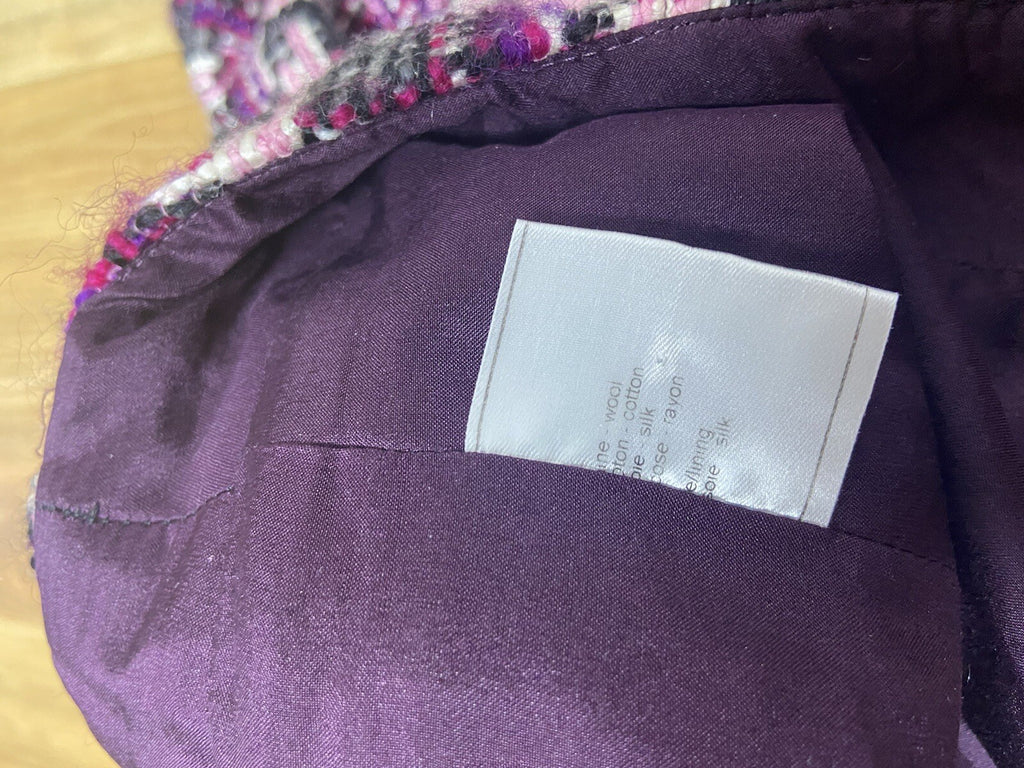 40 Chanel aw04 Tweed pants trouser