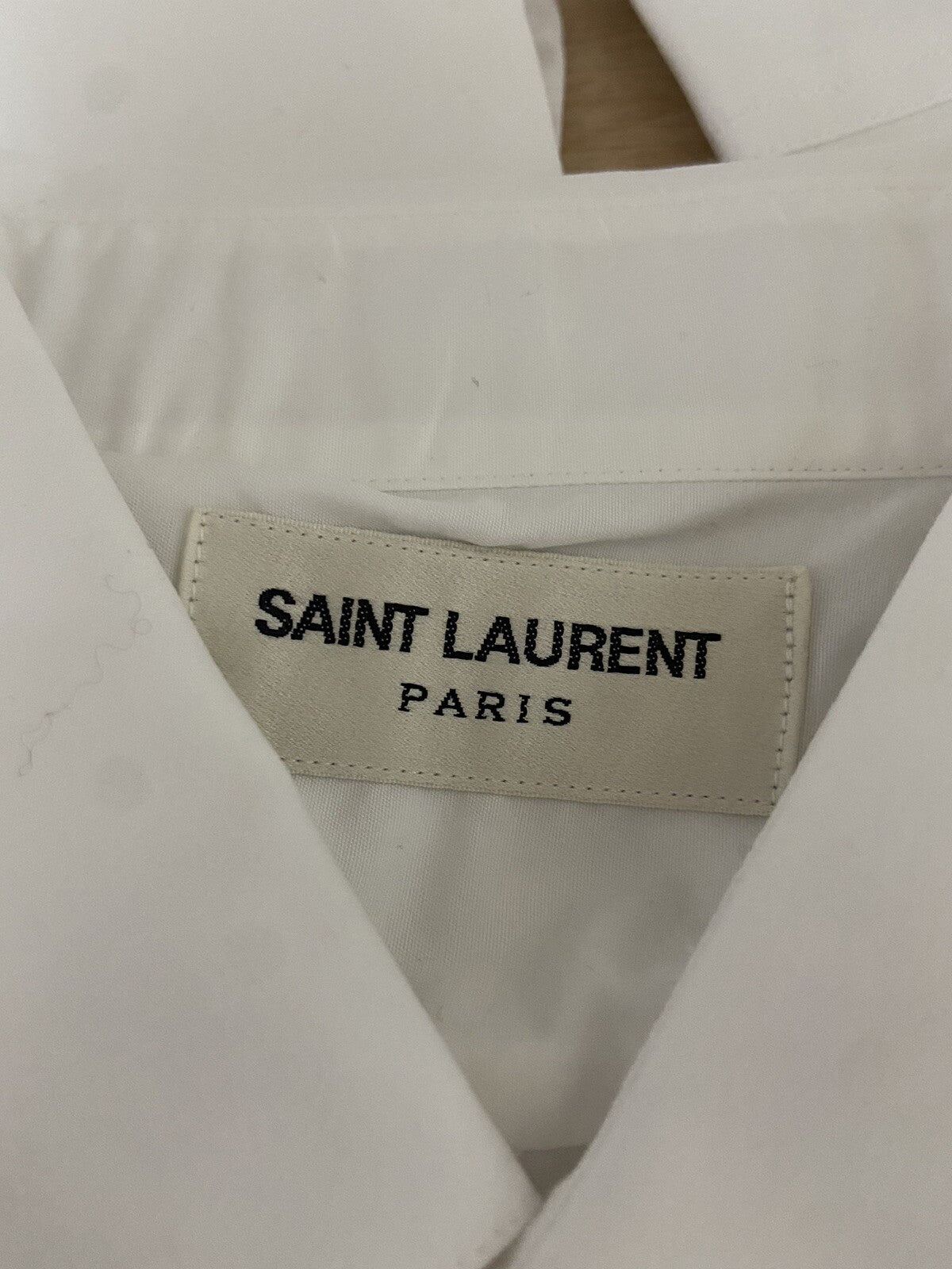 37 Saint Laurent 2014 White dress shirt