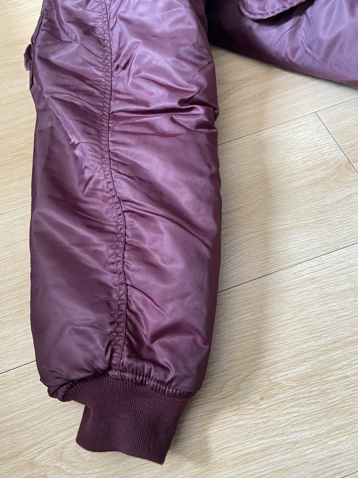 Vetements AW16 reworked oversized bomber jacket OG