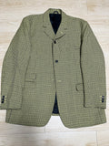 48 Raf simons Big fit daddy fit oversized houndstooth blazer jacket