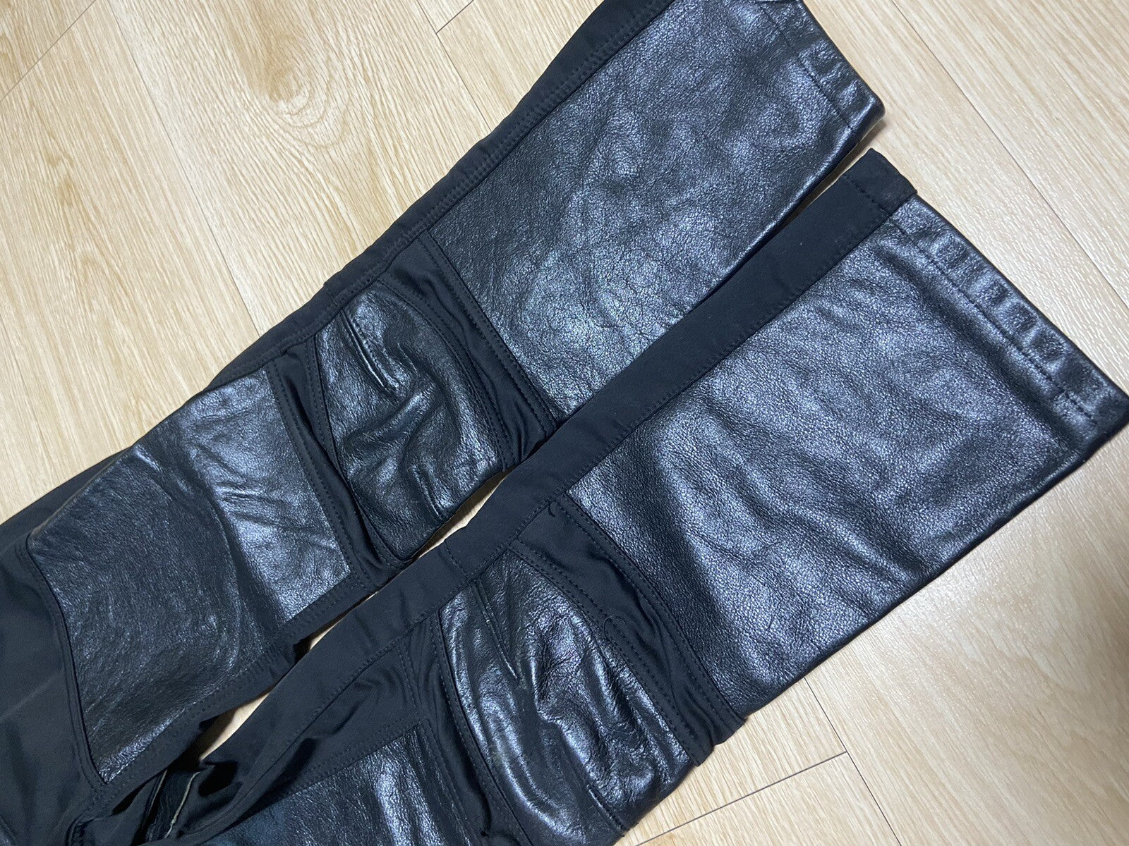 XS Junya Watanabe comme des garcons Leather panel pants