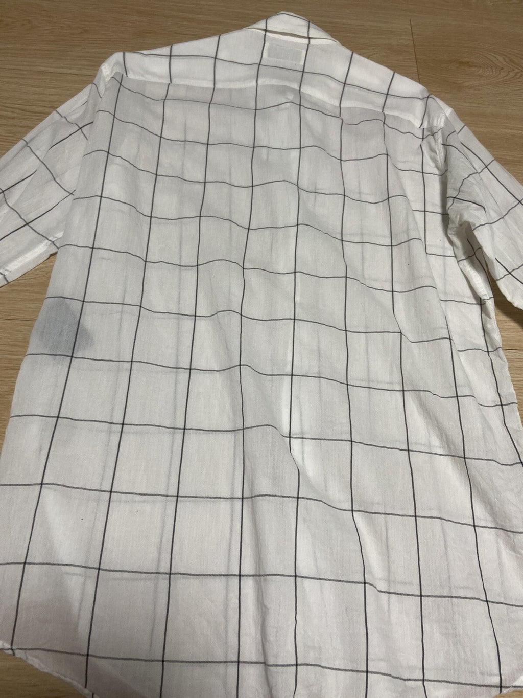 S Saint Laurent 2016 striped white shirt