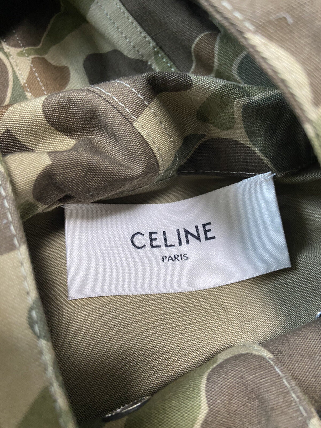 48 Celine ss22 camouflage military vest sleeveless jacket