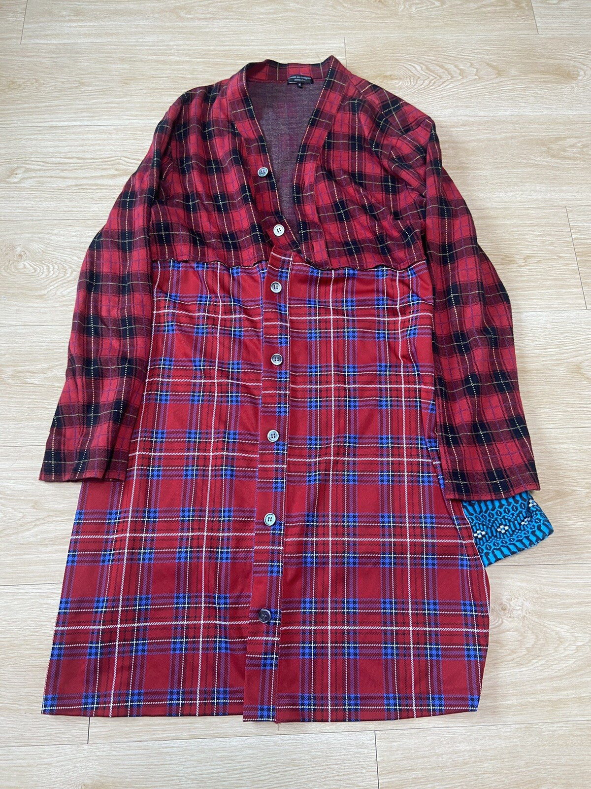 M Comme des garcons homme plus 2020 layered overfit shirt