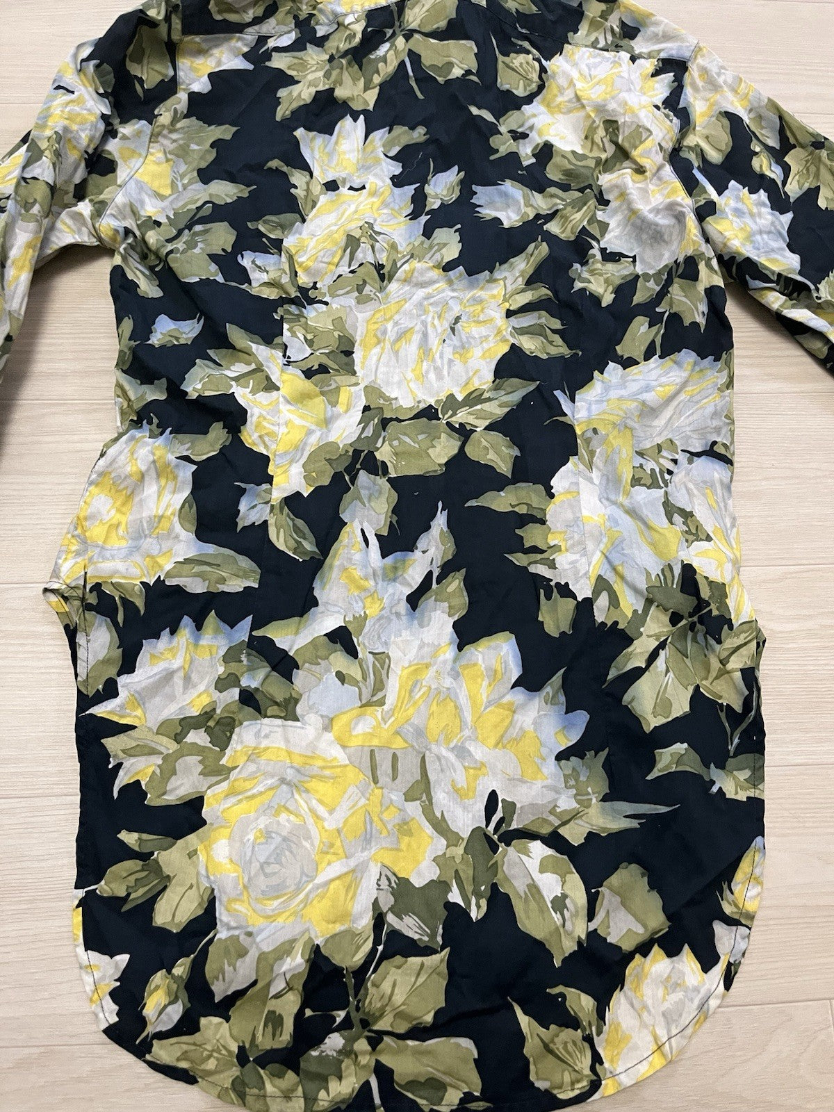 II Vivienne westwood Vintage slim fit dart Floral button up shirt