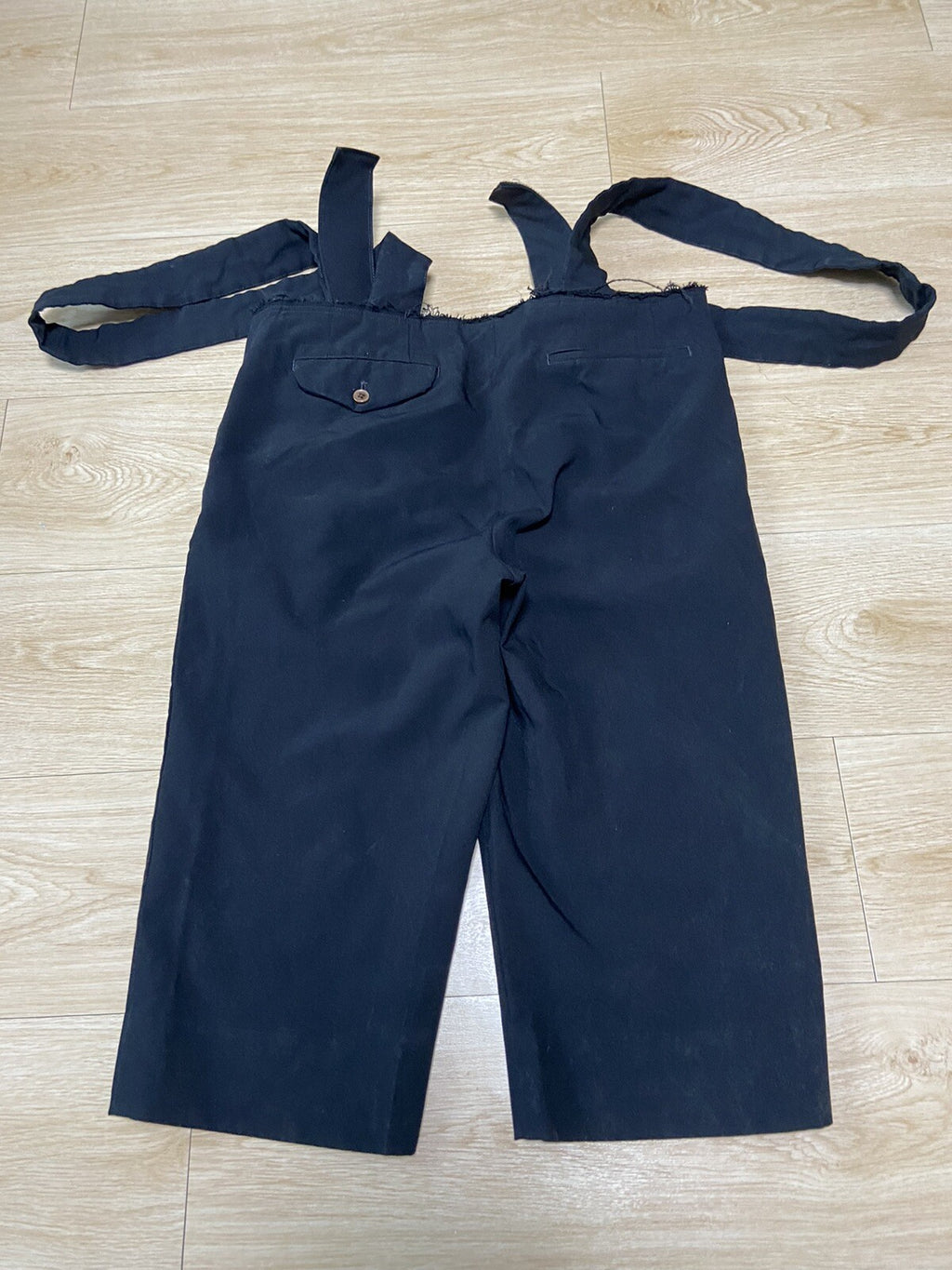 S Comme des garcons Homme plus 2014 Suspender pants