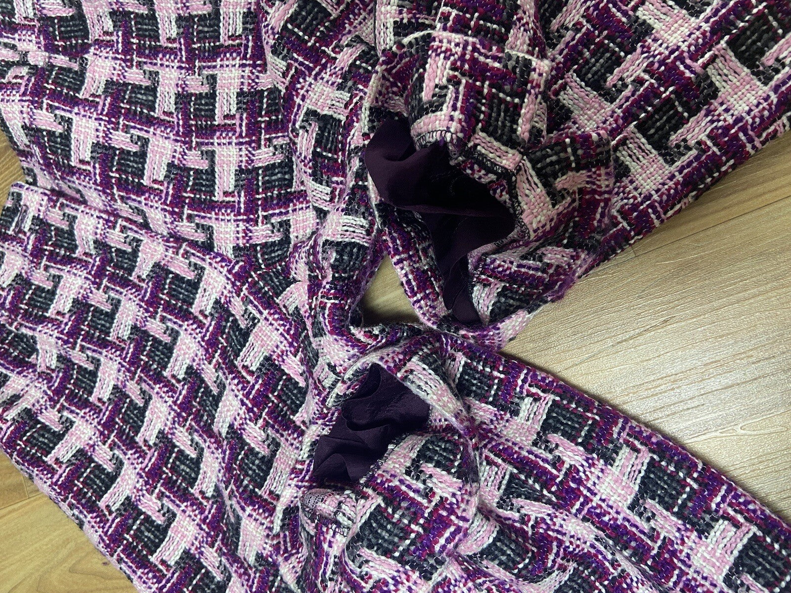 40 Chanel aw04 Tweed pants trouser