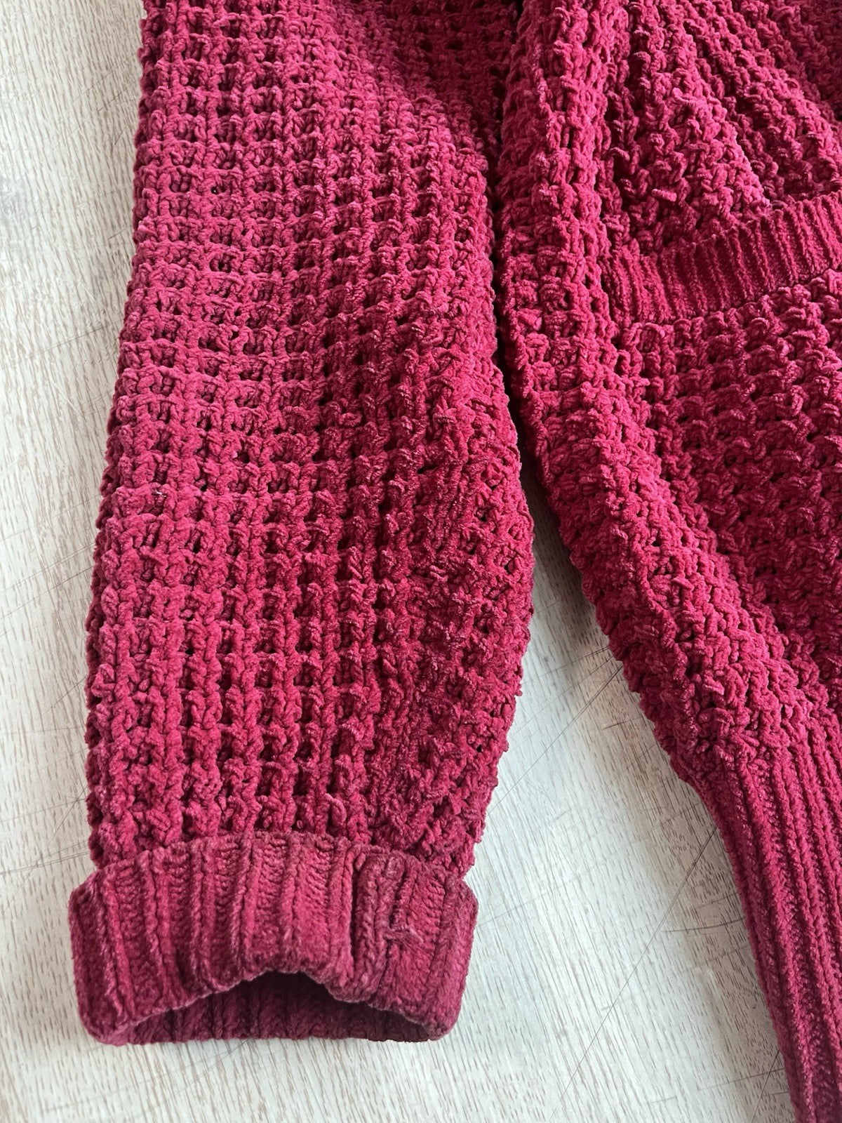 M Yohji yamamoto oversized heavy weight knit cardigan