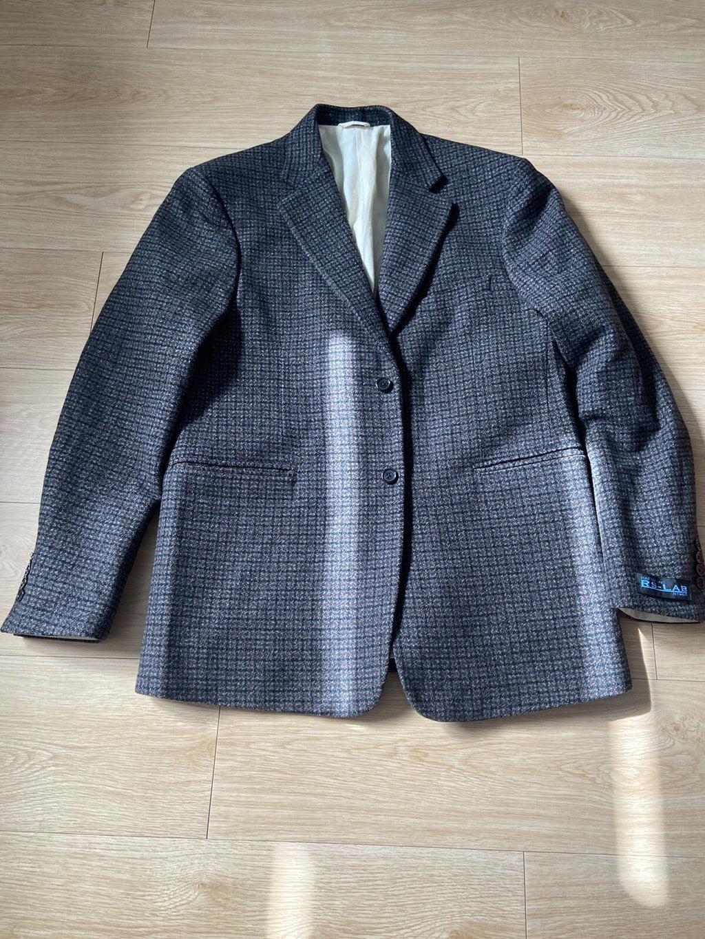 48 Raf Simons aw20 rs lab houndtooth blazer jacket