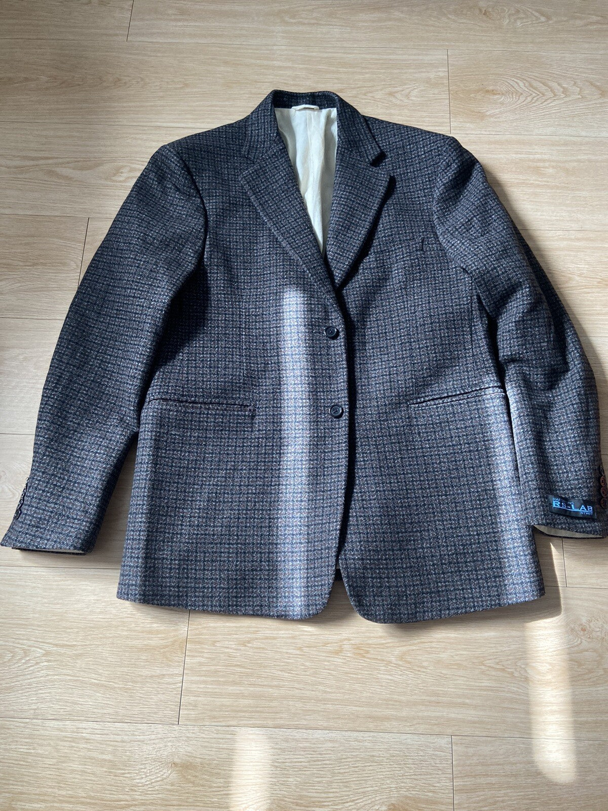 48 Raf Simons aw20 rs lab houndtooth blazer jacket