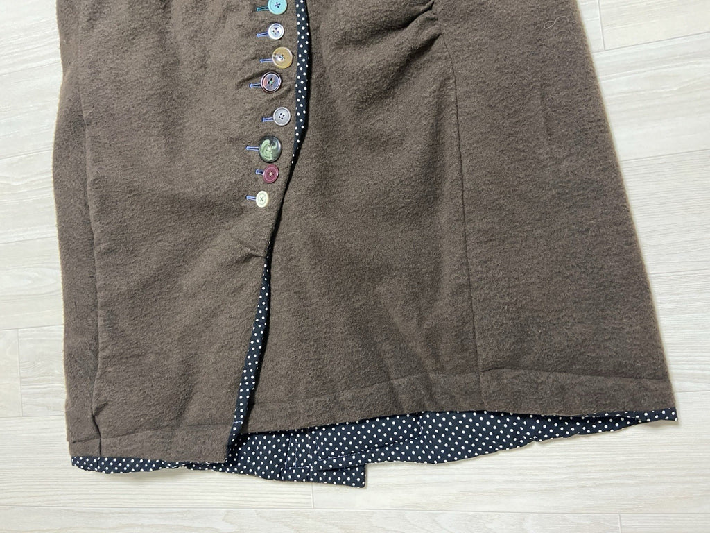 M Undercover aw04 BUT BEAUTIFUL Finale hand sewn coat