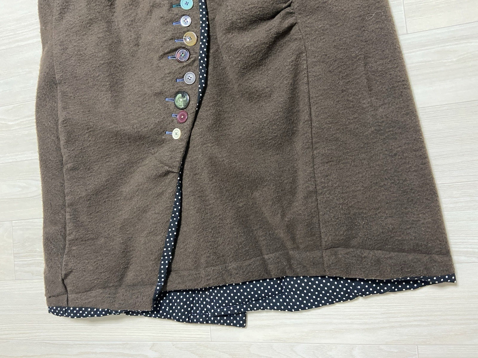 M Undercover aw04 BUT BEAUTIFUL Finale hand sewn coat