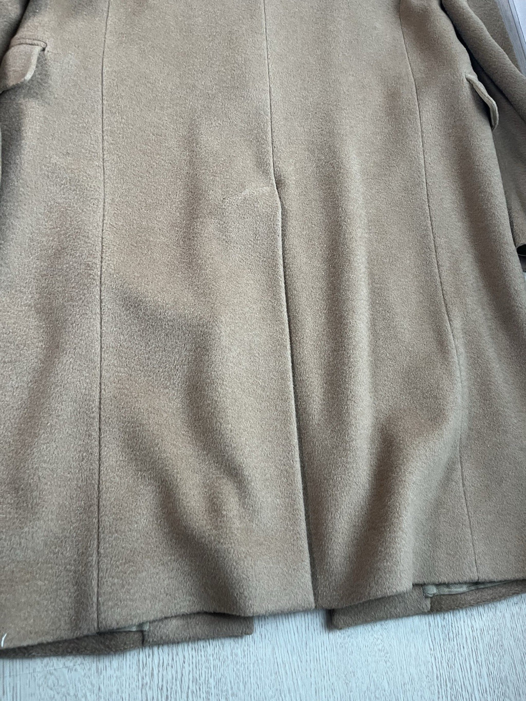 XS Vetements fw17 baby camel wool double breasted coat