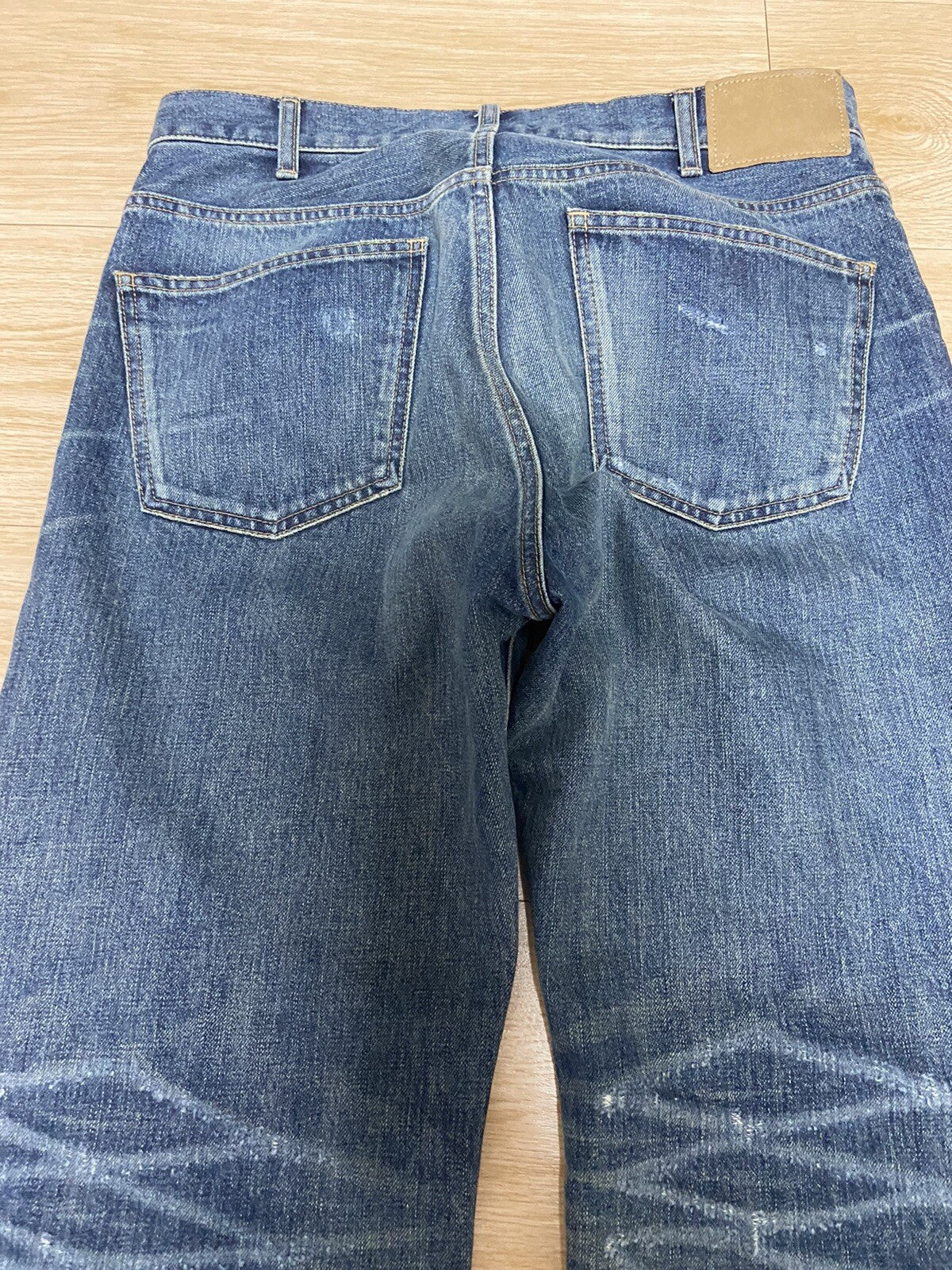 29 Celine midnight sapphire Wesley denim pants jeans