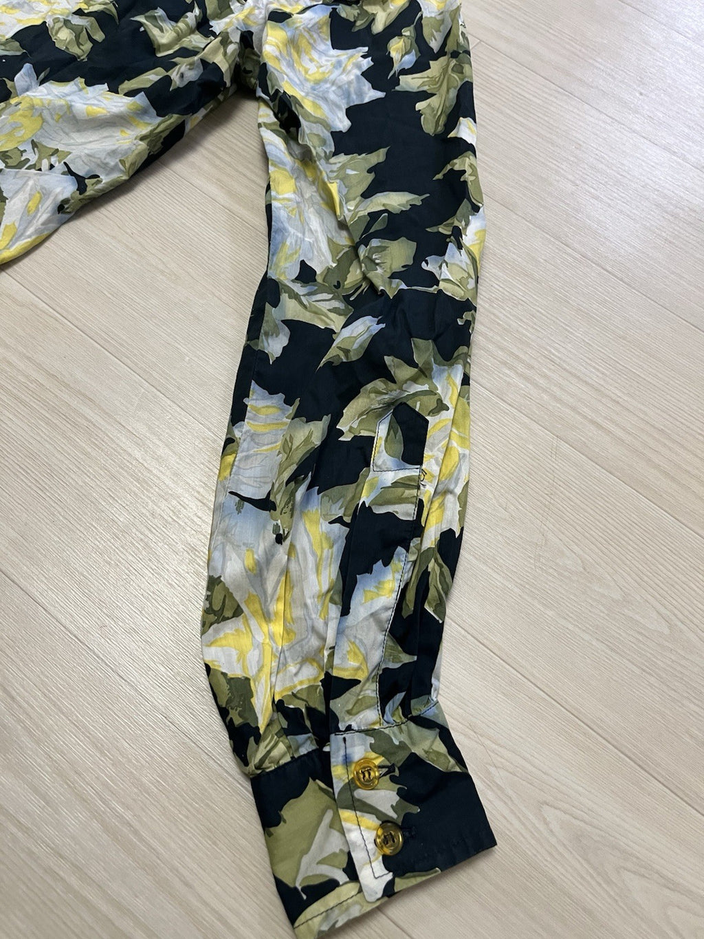 II Vivienne westwood Vintage slim fit dart Floral button up shirt