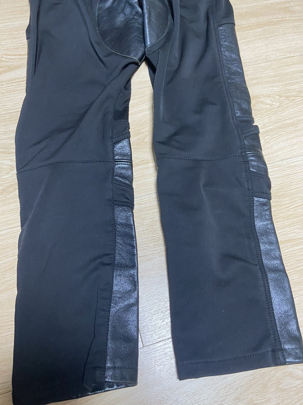 XS Junya Watanabe comme des garcons Leather panel pants