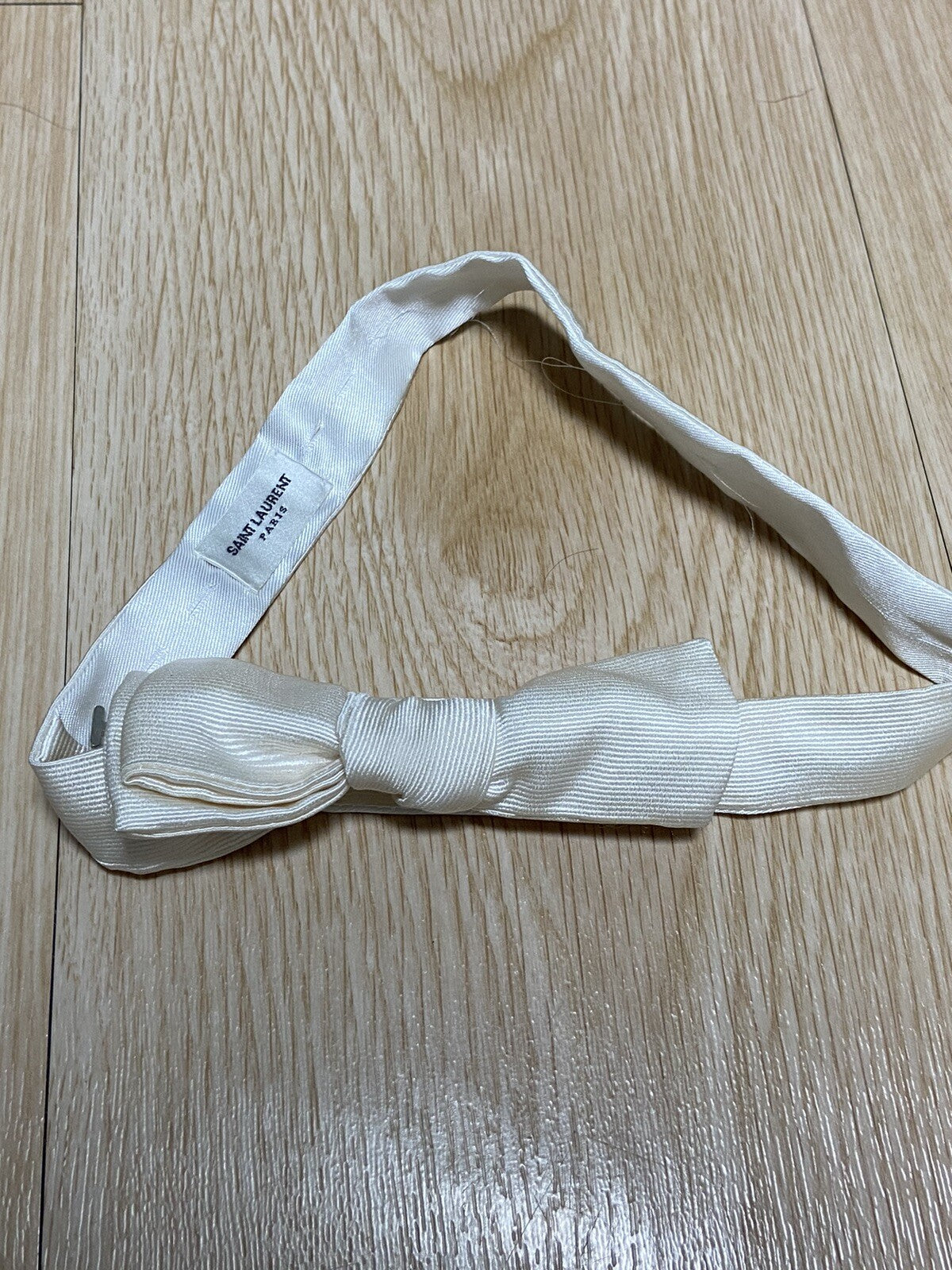 OS Saint laurent Silk bow tie