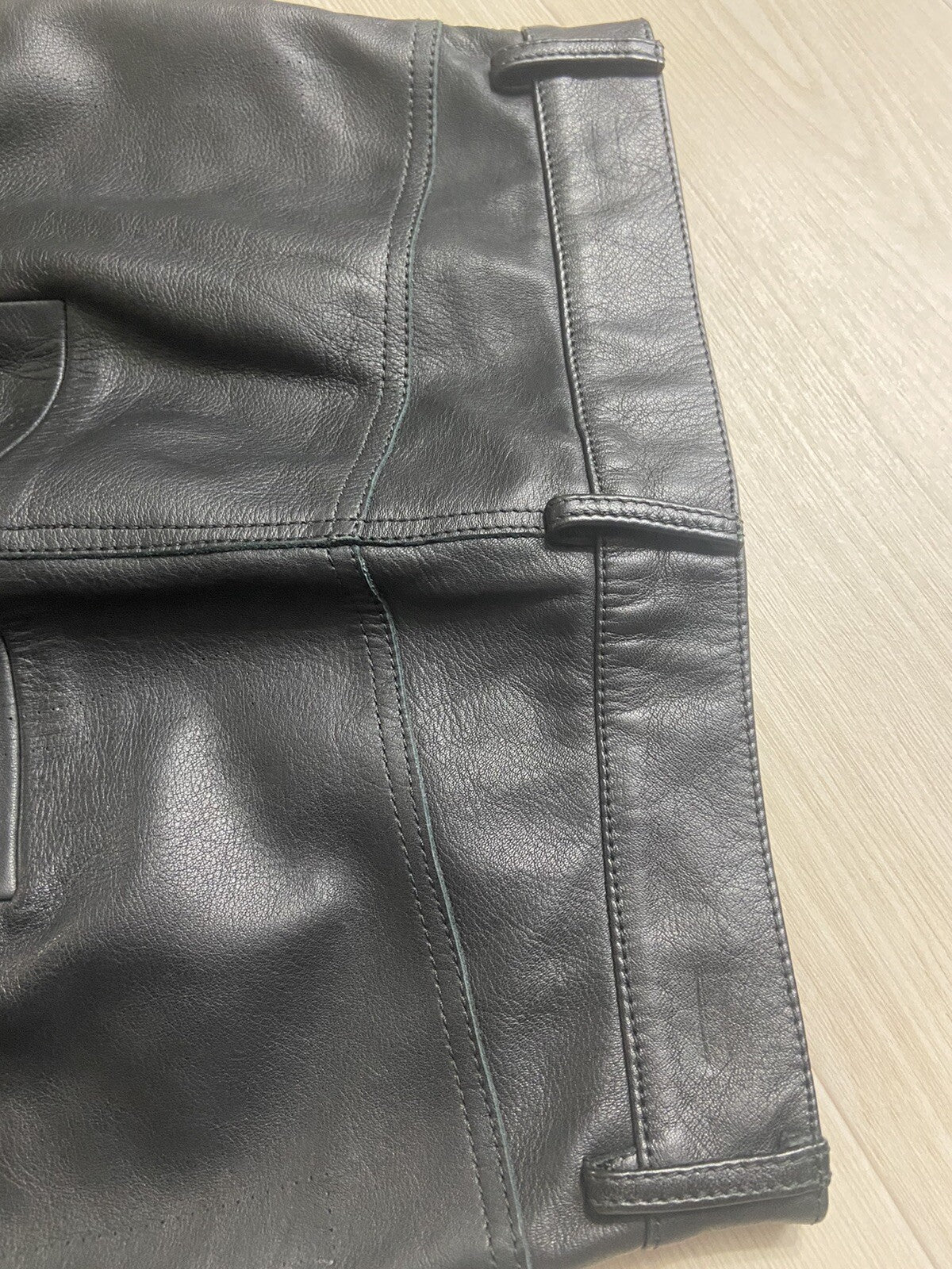 S Vetements Aw14 2014 Reworked Leather Pants Jeans Trousers OG