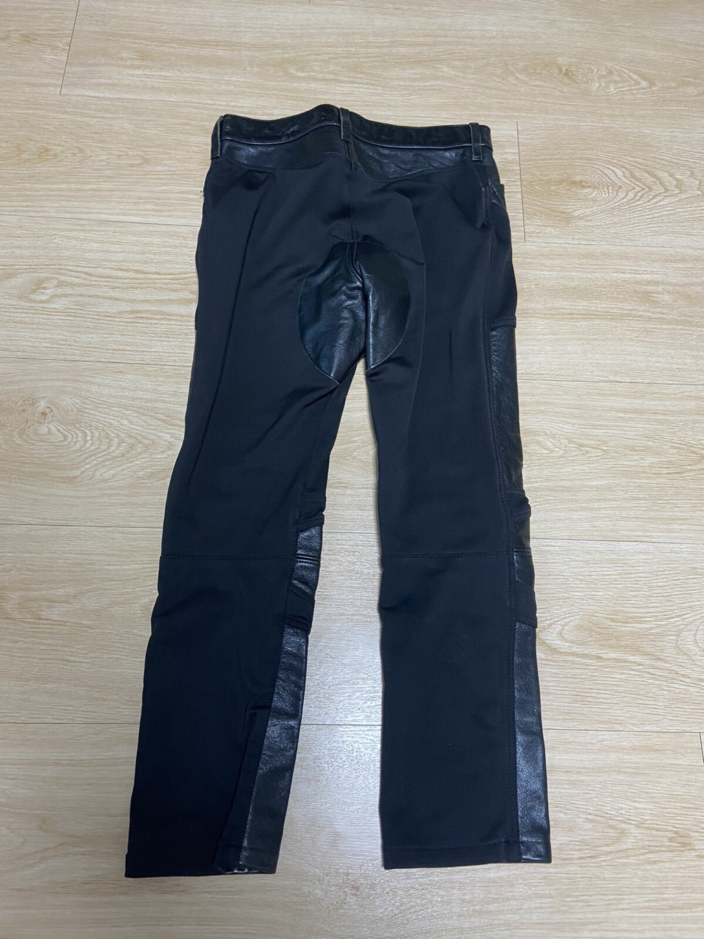 XS Junya Watanabe comme des garcons Leather panel pants