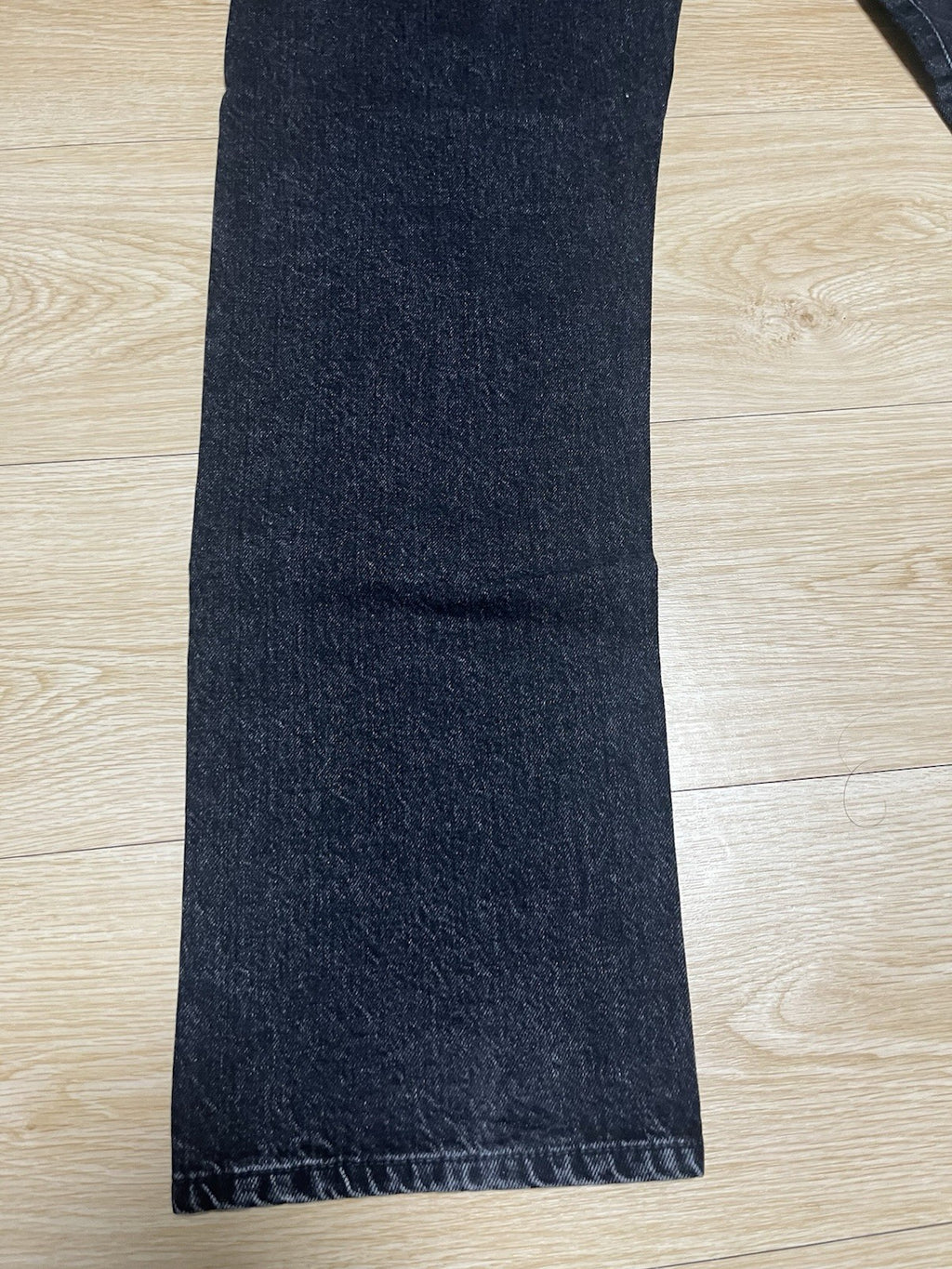 M Vetements SS20 crotch zip split HOMME denim pants jeans