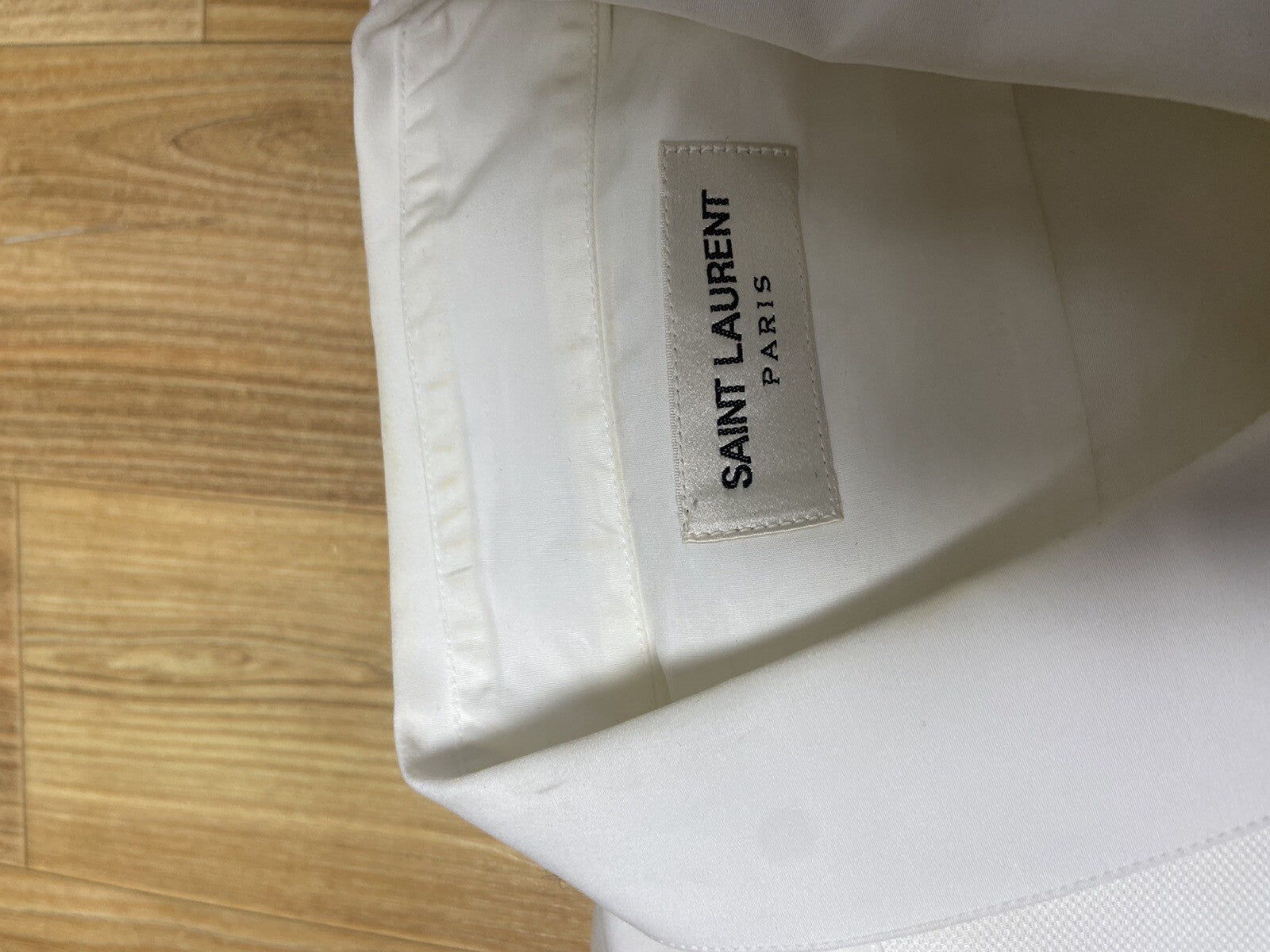 Bnwt 41 Saint Laurent DINNER TUXEDO button up dress shirt