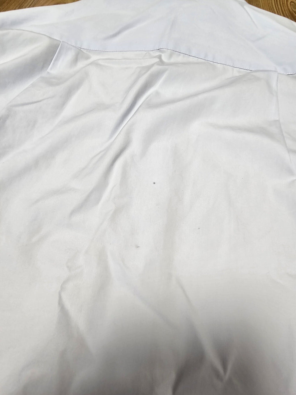 S Vetements AW15 oversized button up shirt skyblue