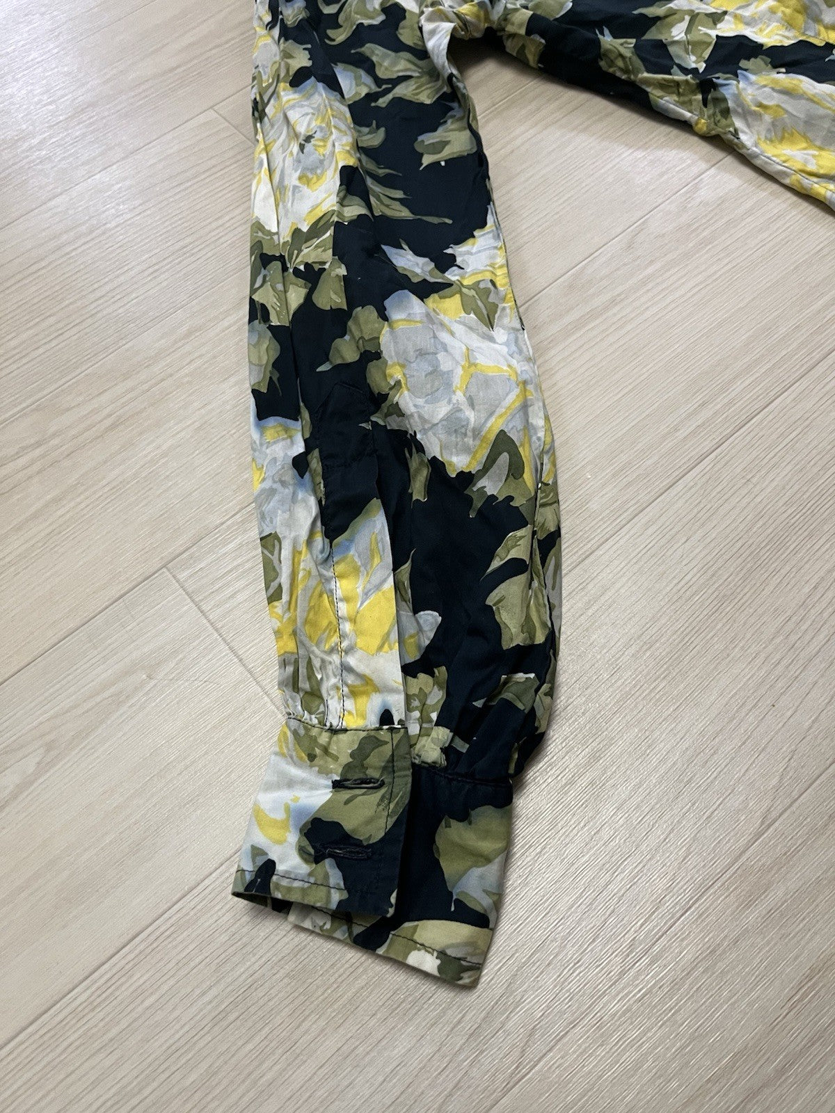 II Vivienne westwood Vintage slim fit dart Floral button up shirt