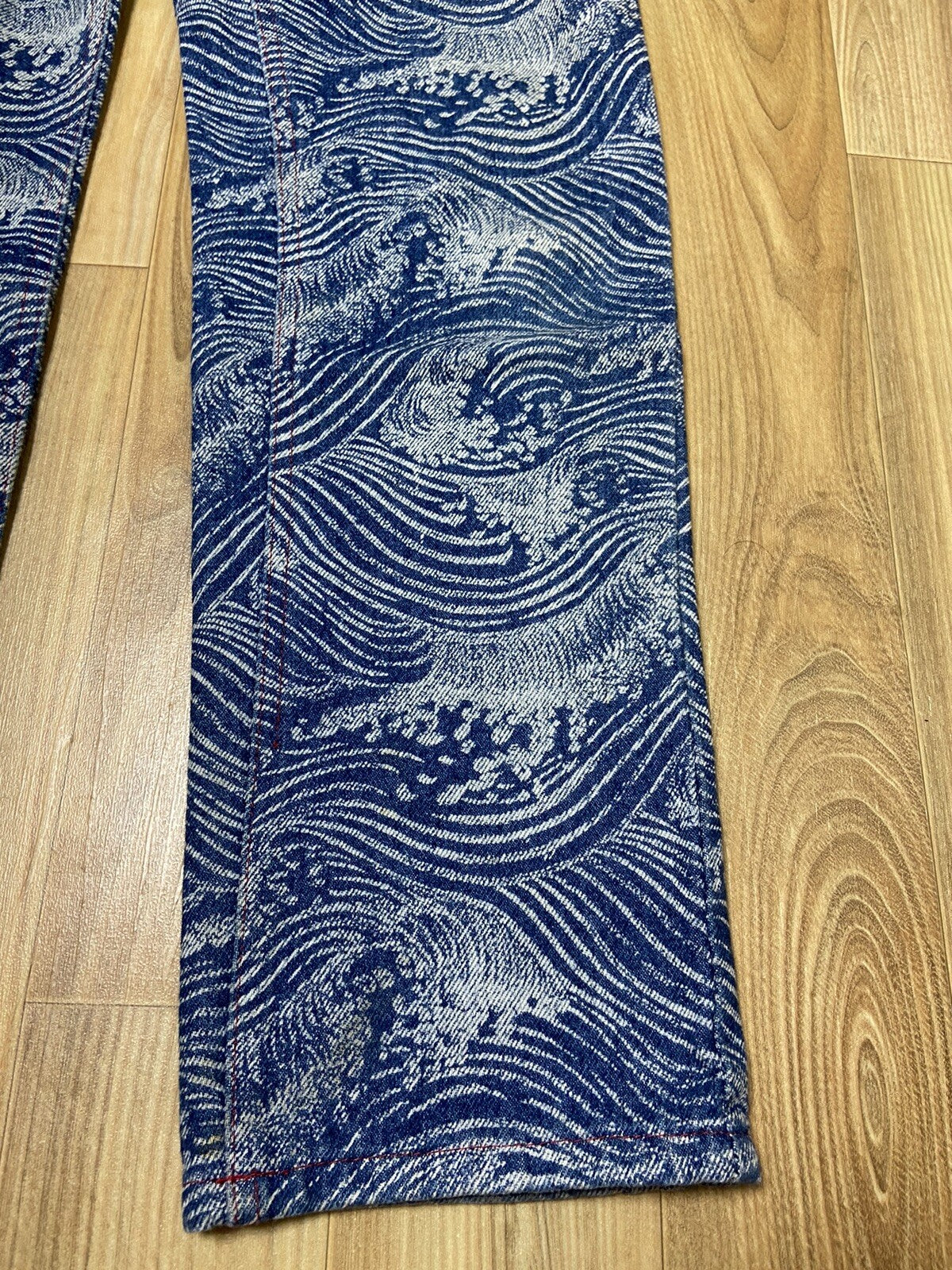 40 Vivienne westwood aw92 The Great Waves denim pants jeans
