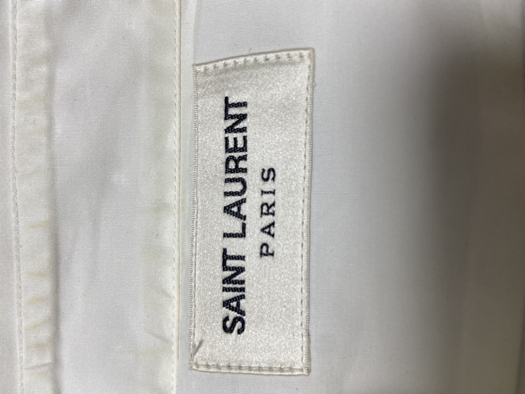 Bnwt 41 Saint Laurent DINNER TUXEDO button up dress shirt