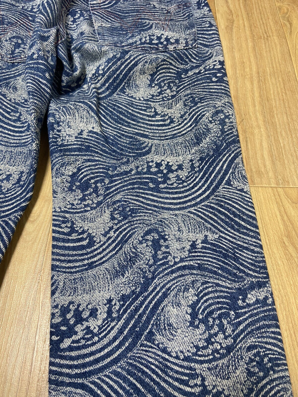 40 Vivienne westwood aw92 The Great Waves denim pants jeans