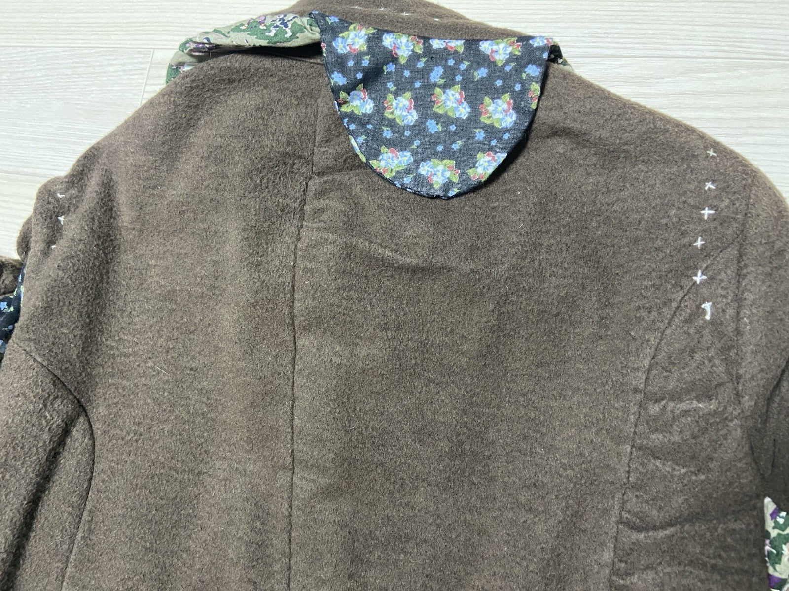 M Undercover aw04 BUT BEAUTIFUL Finale hand sewn coat