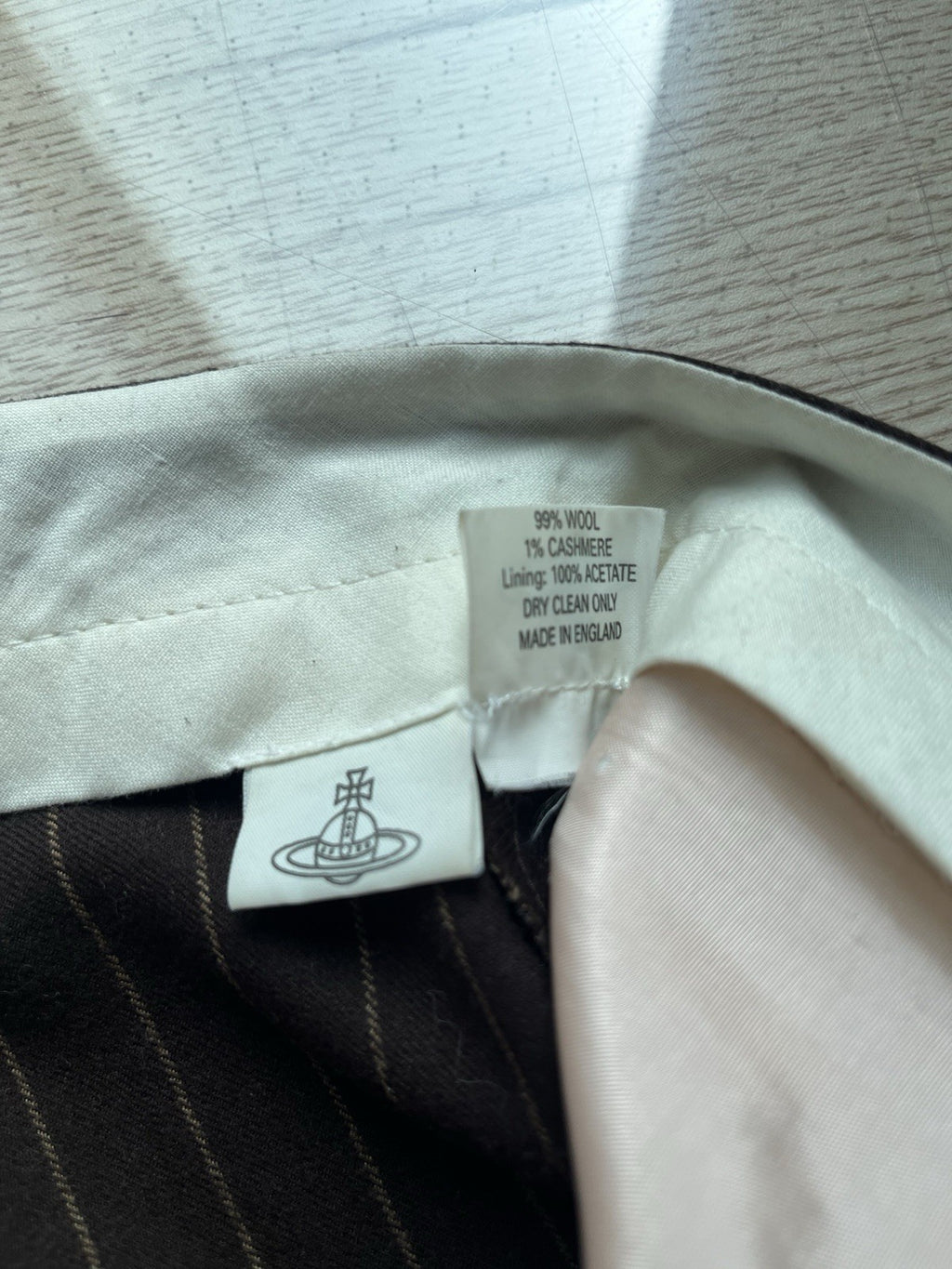 10 Vivienne Westwood gold label vintage pinstripe pants