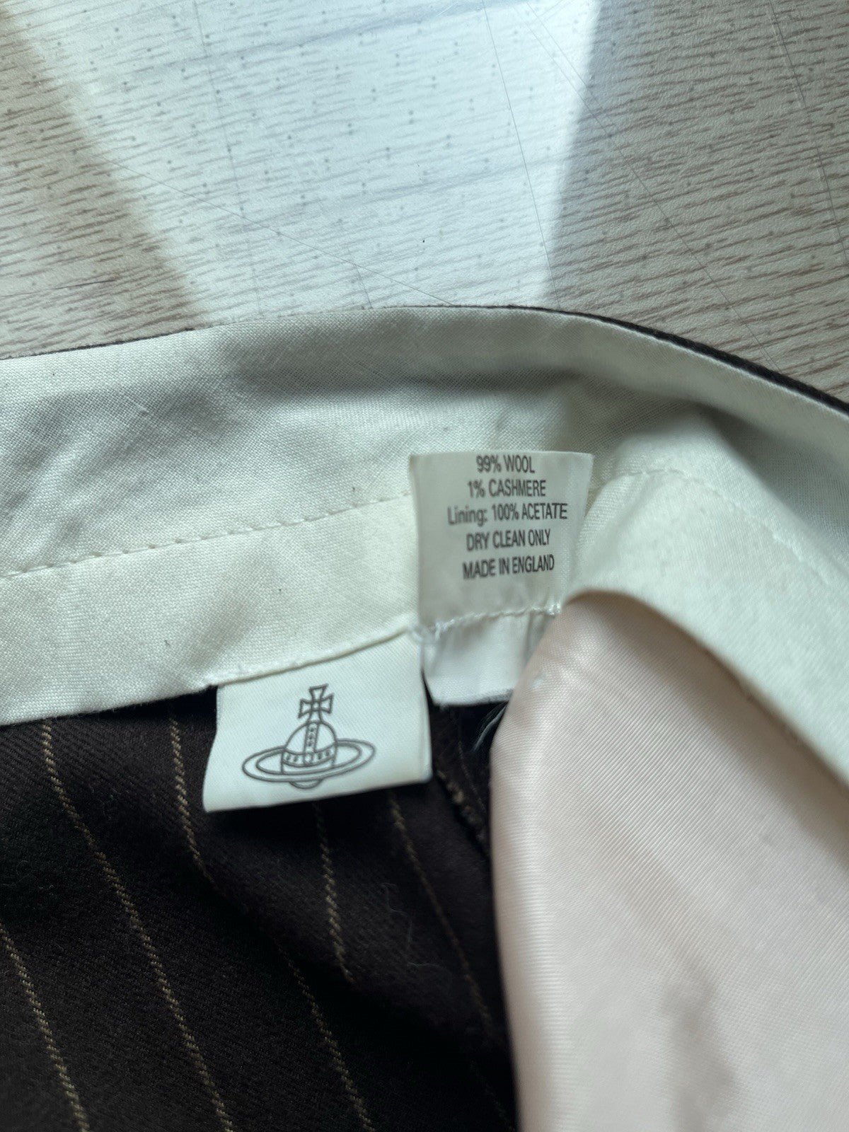 10 Vivienne Westwood gold label vintage pinstripe pants