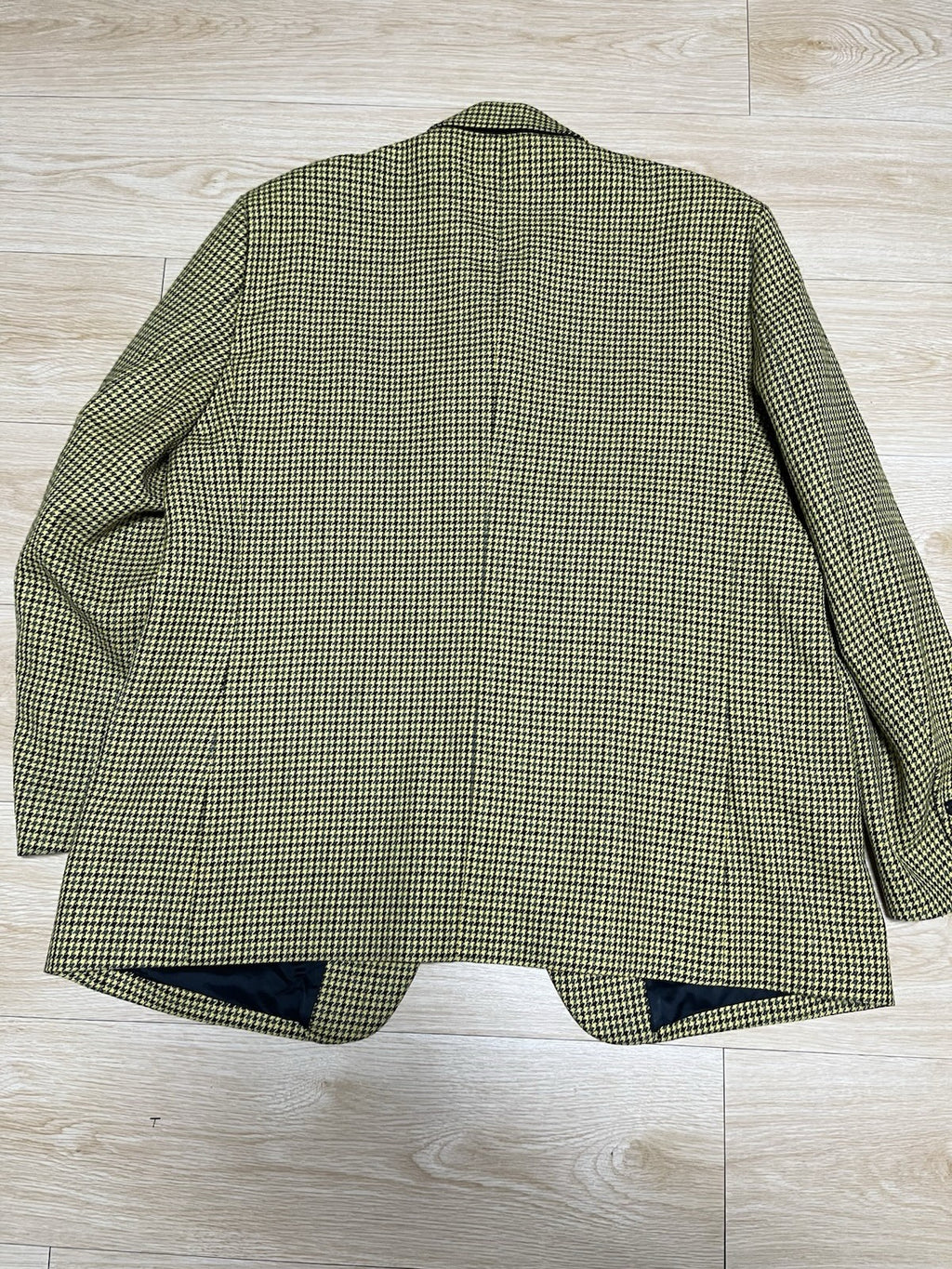 48 Raf simons Big fit daddy fit oversized houndstooth blazer jacket
