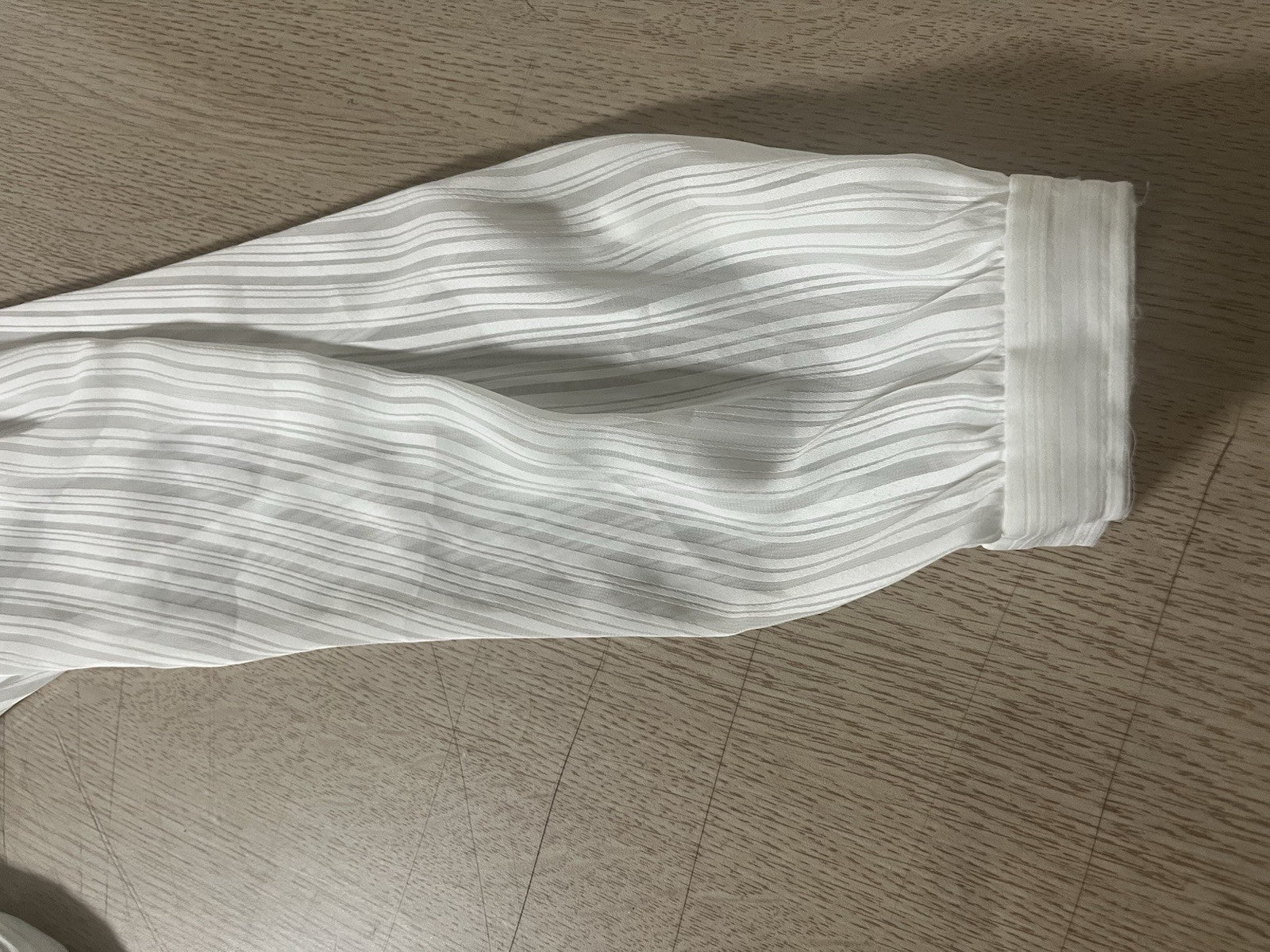 M Undercover aw04 But Beautiful sheer assymetric blouse shirt