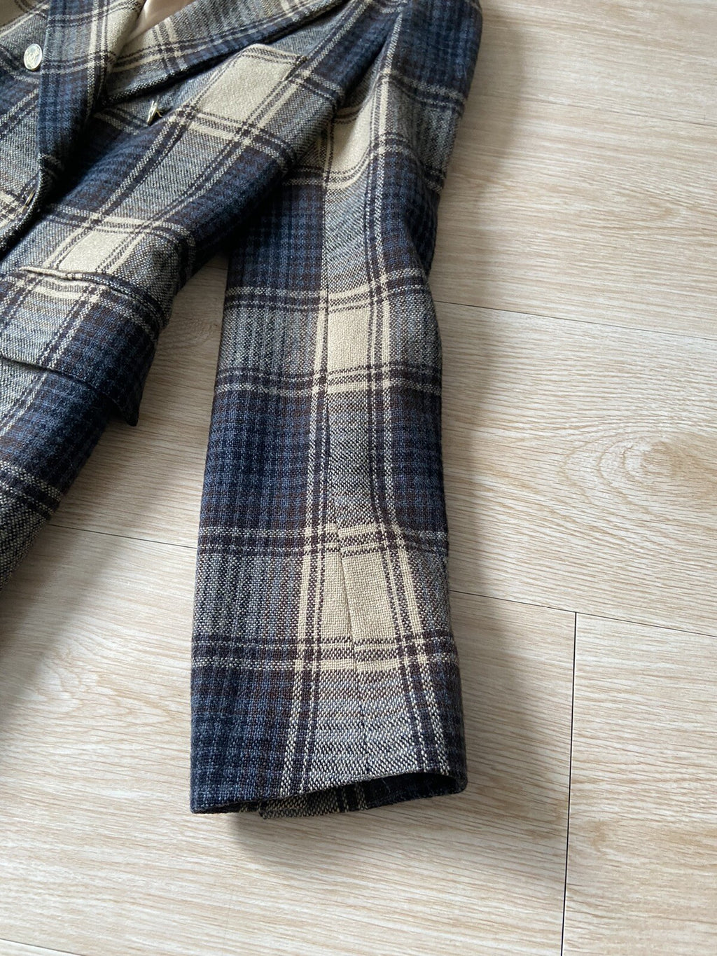 10 Vivienne westwood Made in england vintage 80s 90s tartan blazer jacket