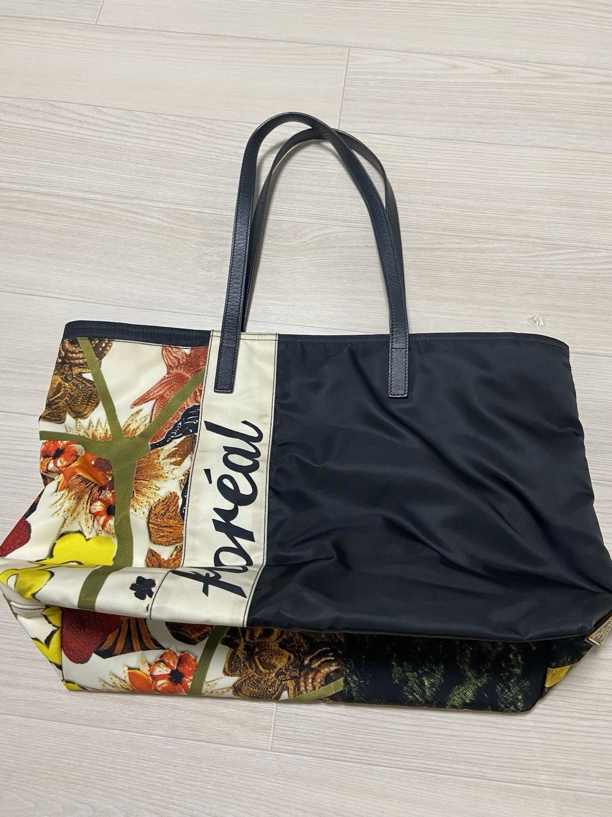 Prada ‘FLOREAL’ CHRISTOPHE CHEMIN hand bag