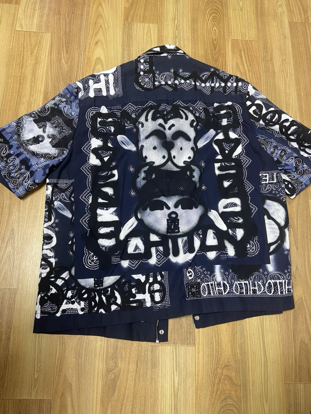 41 Givenchy X Chito Oversized bandana shirt jacket