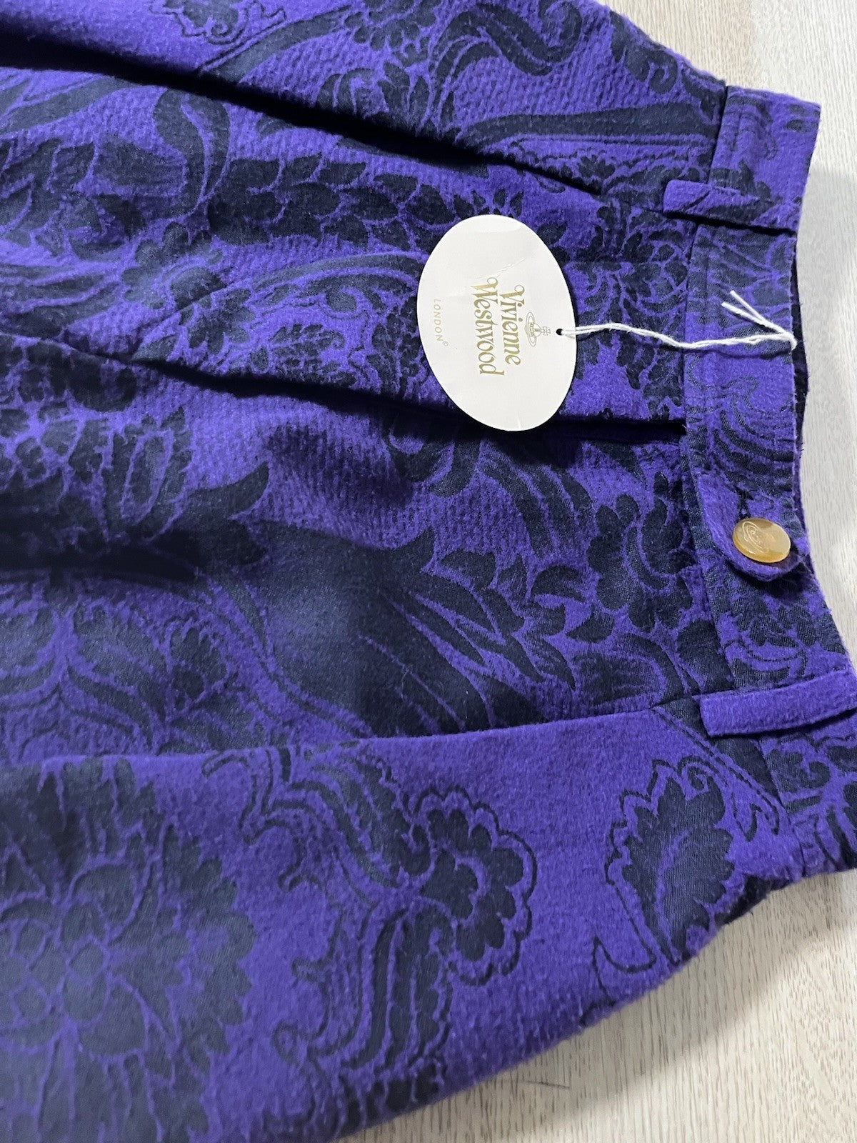 10 Vivienne Westwood gold label floral wide Ballon Fit cropped pants