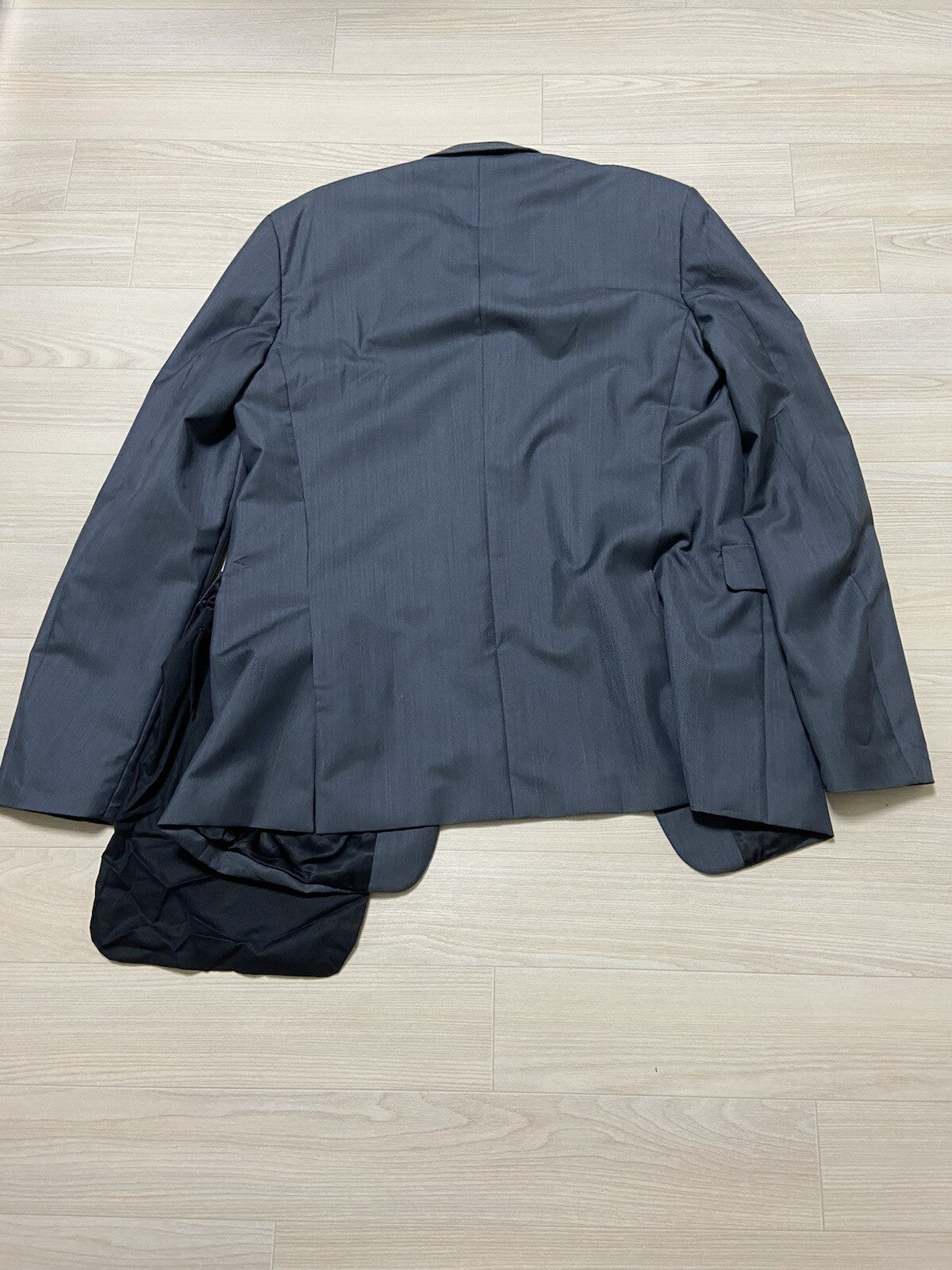 S Vetements mega Pocket Oversized Wool Blazer Jacket