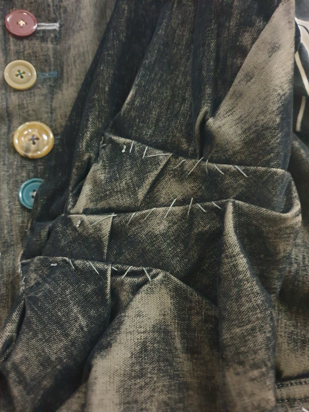S Undercover aw04 BUT BEAUTIFUL hand sewn coat