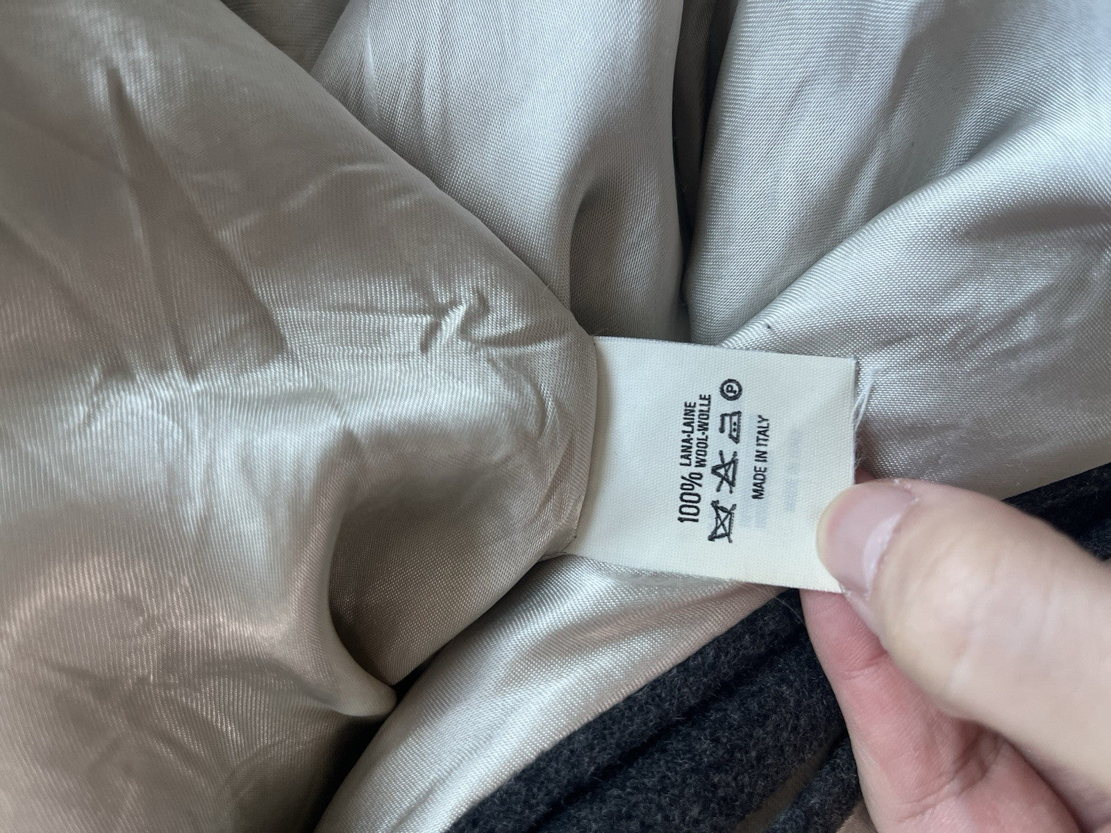 48 Vivienne westwood man vintage oversized a-line wool coat