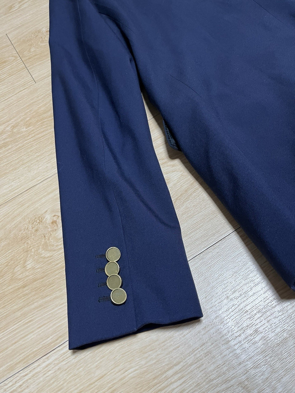 56 Saint Laurent ss14 gold button blazer suit jacket