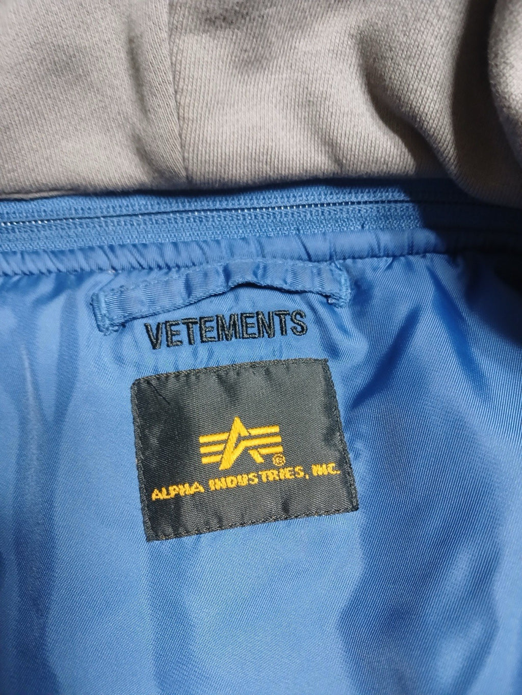S Vetements alpha ss17 reversible oversized bomber jacket