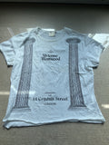 M Vivienne Westwood gold label orb logo cropped t shirt