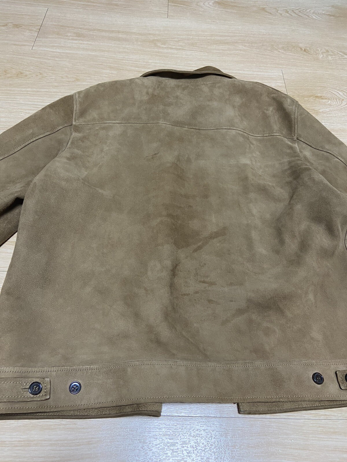 54 Saint Laurent ss14 14ss aviator suede leather jacket
