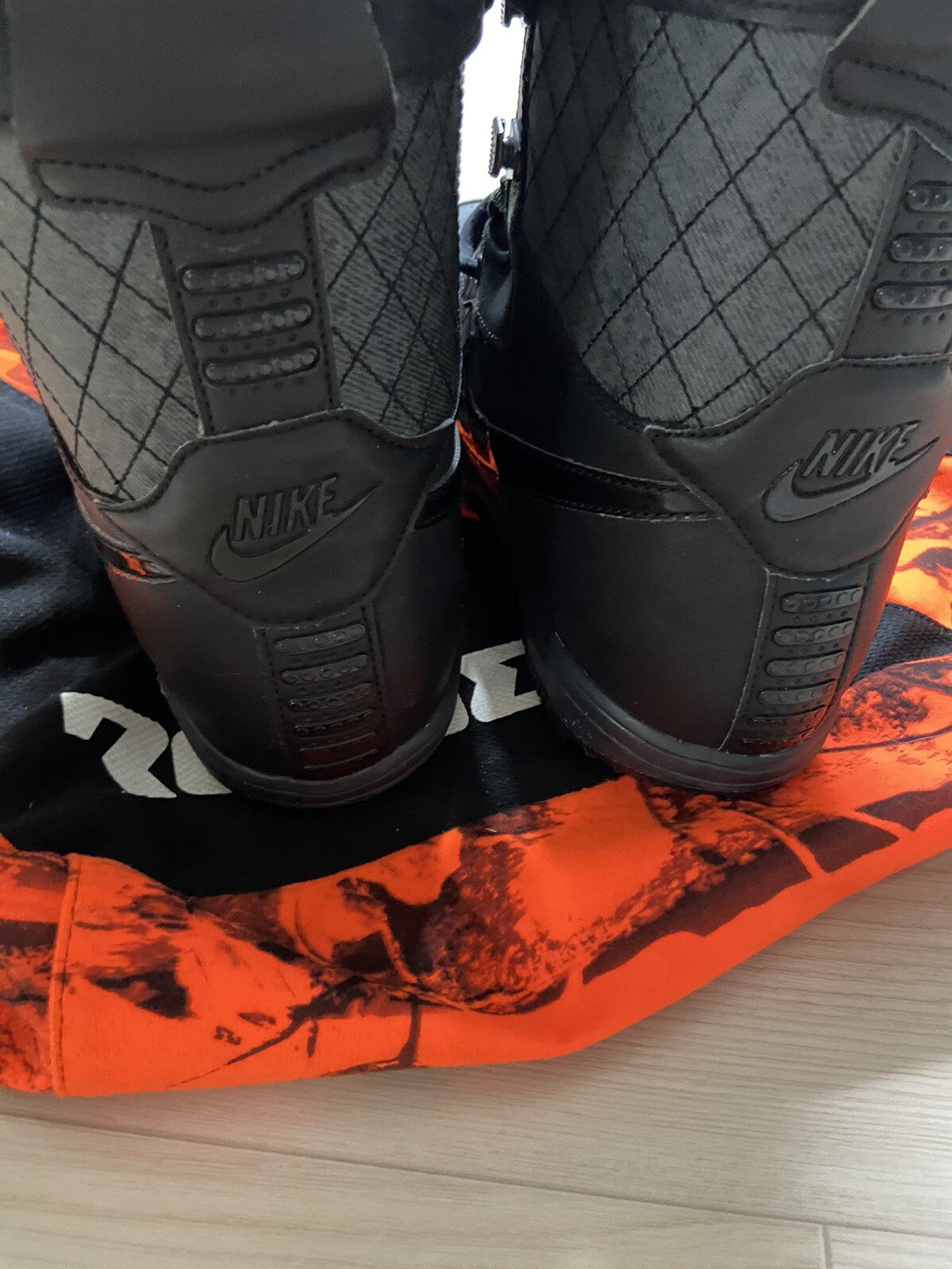 39 Nike Zoom Force All Black Ski snowboard Boots
