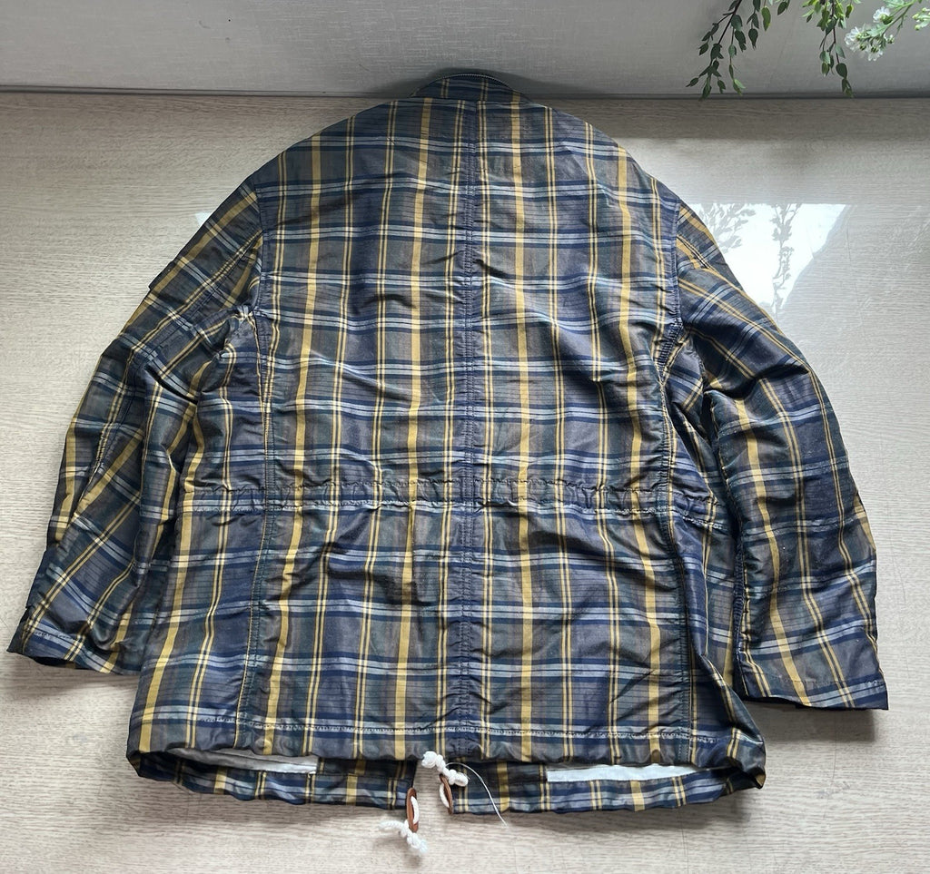 S Junya Watanabe man comme des garcons Ss22 m65 tartan Military jacket