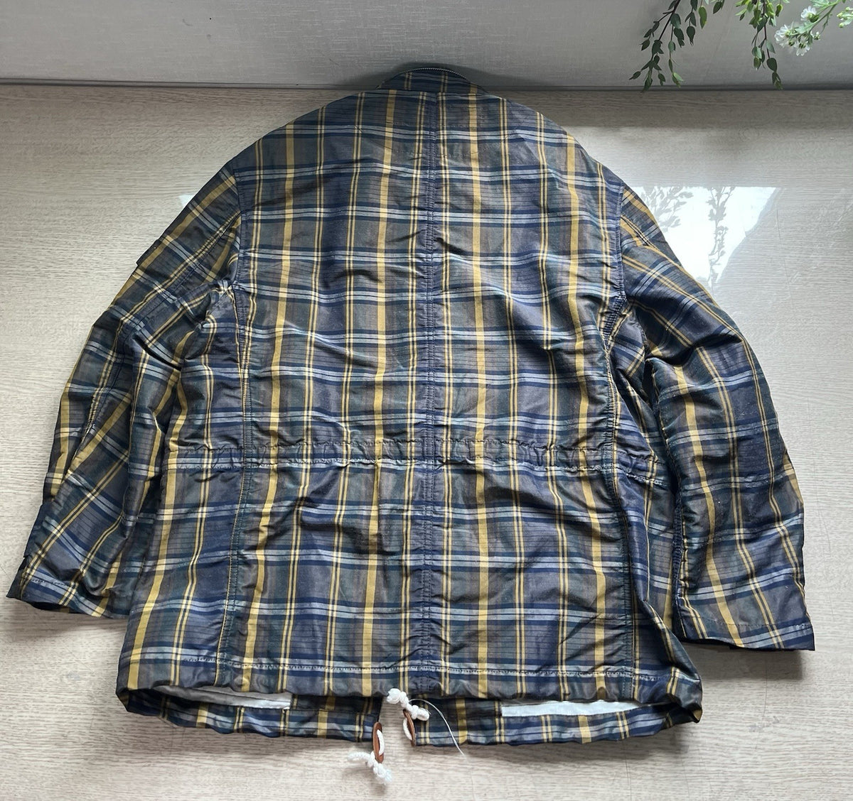 S Junya Watanabe man comme des garcons Ss22 m65 tartan Military jacket